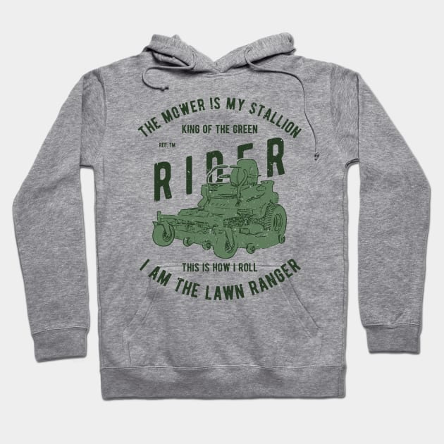 The Lawn Ranger Hoodie by JakeRhodes